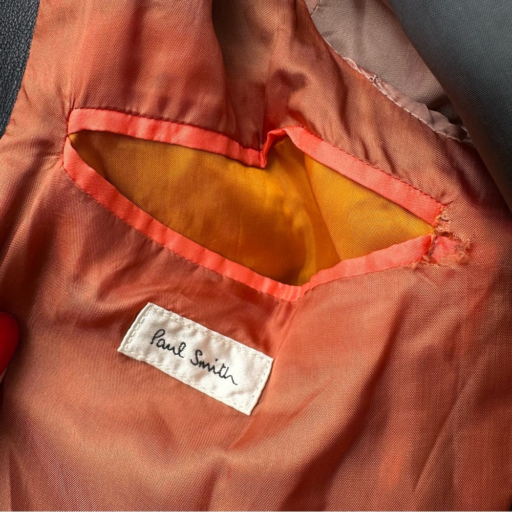Paul Smith Lambskin Bomber Jacket - Picture 6 of 8